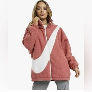 XS Nike Reversible Sherpa Jacket